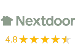 Nextdoor rating: 4.8 out of 5 stars.