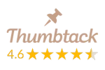 Thumbtack rating: 4.6 out of 5 stars.