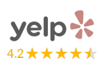 Yelp rating: 4.2 out of 5 stars.